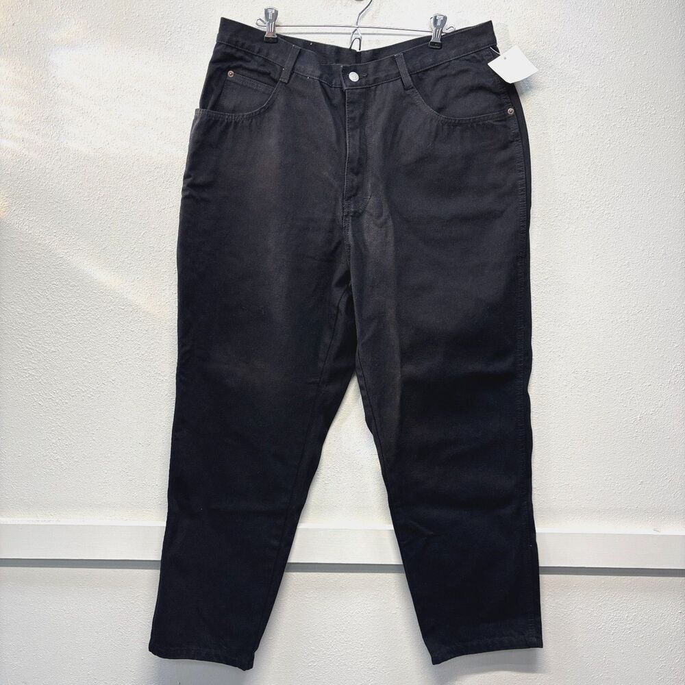 NWT Vtg 80's Gitano Women's Plus Size 20w Short Black Relaxed Jeans